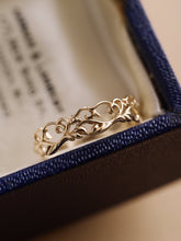 14K Solid Gold Élise Filigree Ring - CAMELLIA 3.5 US